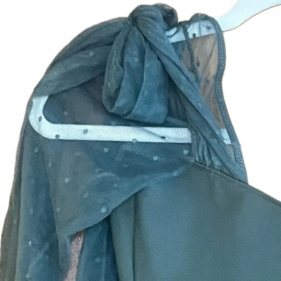 Free People Intimately Tongue Tied Bodysuit Dark Green | Size XS - Picture 5 of 10